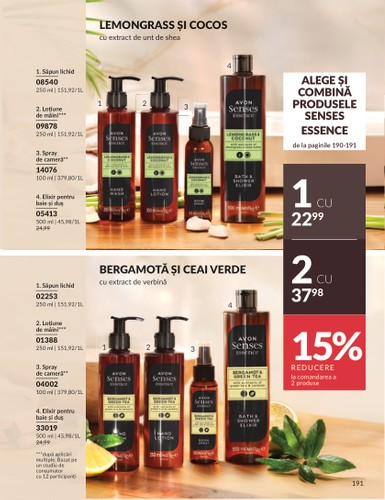 avon - Catalog Avon online – oferte valabile din 01.09. - page: 191