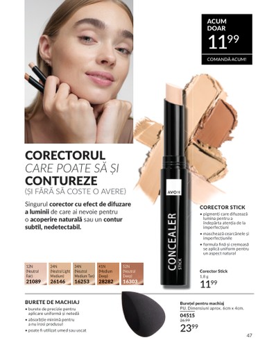 avon - Catalog Avon online – oferte valabile din 01.09. - page: 47