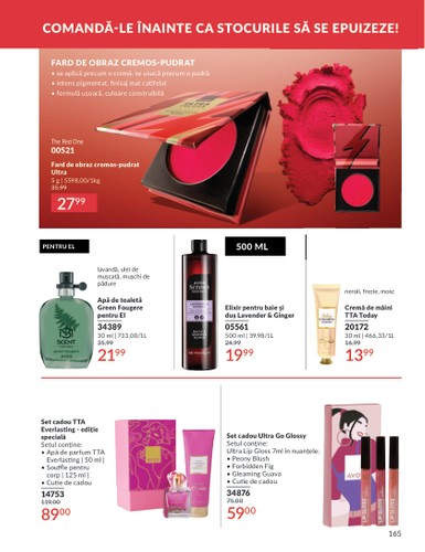 avon - Catalog Avon online – oferte valabile din 01.09. - page: 165