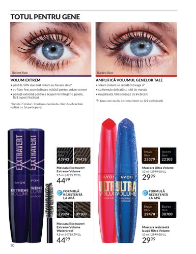 avon - Catalog Avon online – oferte valabile din 01.09. - page: 70