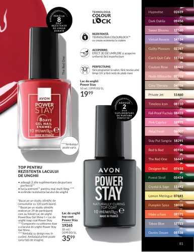 avon - Catalog Avon online – oferte valabile din 01.09. - page: 81