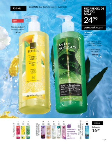 avon - Catalog Avon online – oferte valabile din 01.09. - page: 197