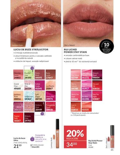 avon - Catalog Avon online – oferte valabile din 01.09. - page: 65
