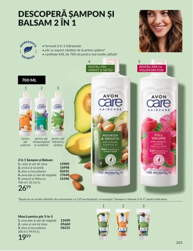 avon - Catalog Avon online – oferte valabile din 01.09. - page: 203