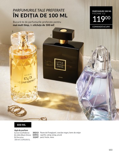 avon - Catalog Avon online – oferte valabile din 01.10. - page: 103