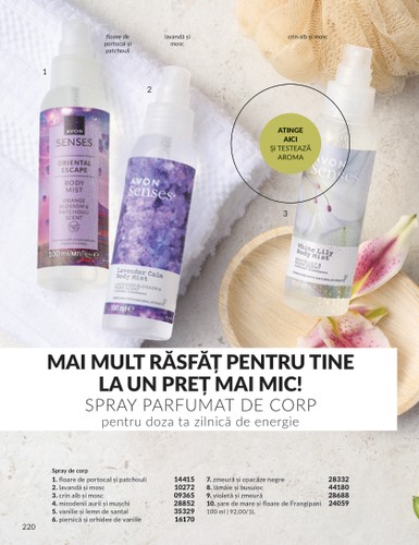avon - Catalog Avon online – oferte valabile din 01.10. - page: 220