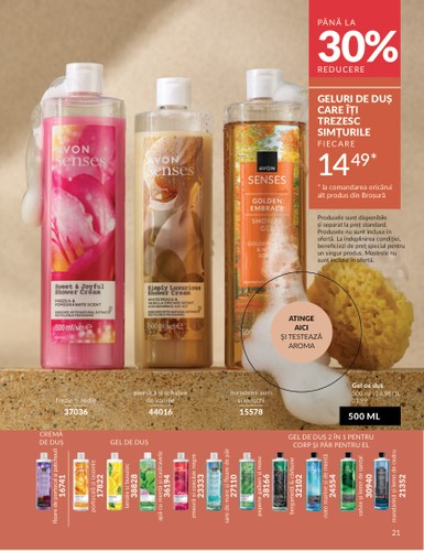 avon - Catalog Avon online – oferte valabile din 01.10. - page: 21