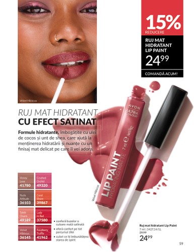 avon - Catalog Avon online – oferte valabile din 01.10. - page: 59