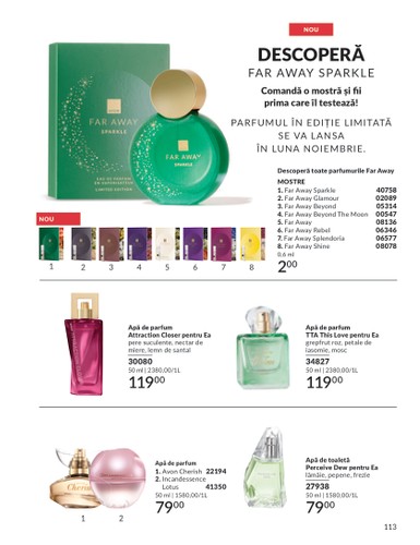 avon - Catalog Avon online – oferte valabile din 01.10. - page: 113