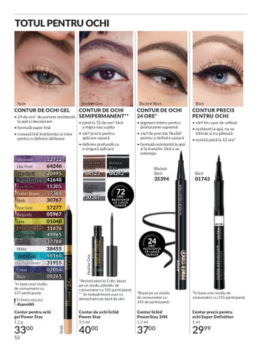 avon - Catalog Avon online – oferte valabile din 01.10. - page: 52