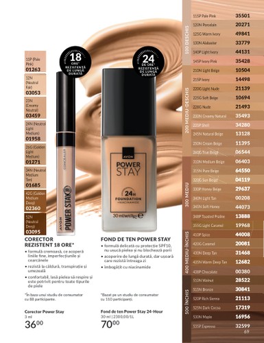 avon - Catalog Avon online – oferte valabile din 01.10. - page: 69