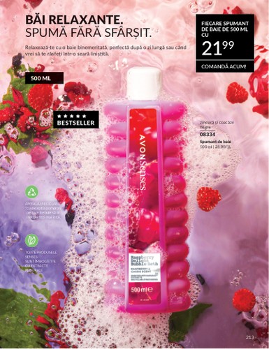 avon - Catalog Avon online – oferte valabile din 01.10. - page: 213