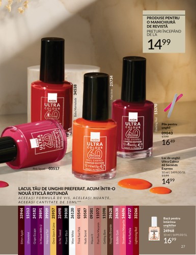 avon - Catalog Avon online – oferte valabile din 01.10. - page: 27