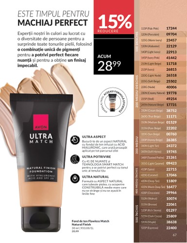 avon - Catalog Avon online – oferte valabile din 01.10. - page: 67