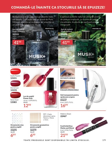 avon - Catalog Avon online – oferte valabile din 01.10. - page: 179