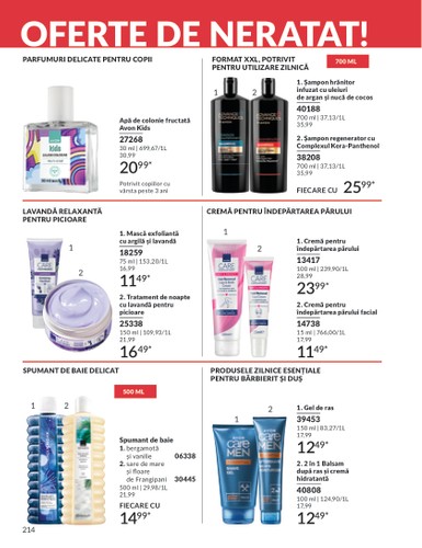 avon - Catalog Avon online – oferte valabile din 01.10. - page: 214