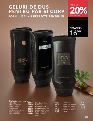 avon - Catalog Avon online – oferte valabile din 01.10. - page: 123