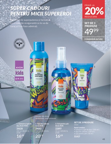 avon - Catalog Avon online – oferte valabile din 01.12. - page: 43