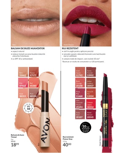 avon - Catalog Avon online – oferte valabile din 01.12. - page: 77