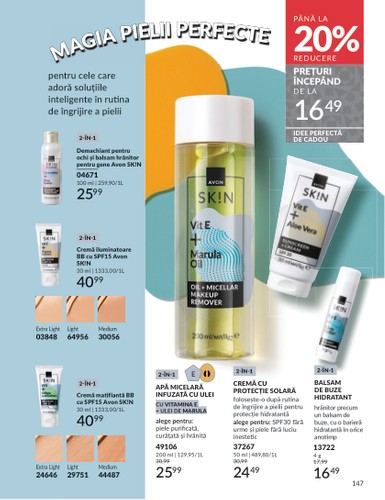 avon - Catalog Avon online – oferte valabile din 01.12. - page: 147