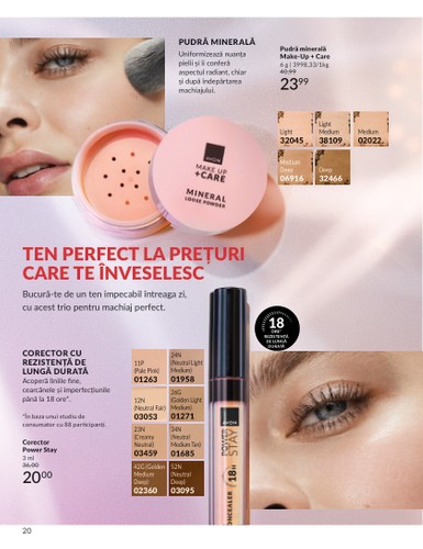 avon - Catalog Avon online – oferte valabile din 01.01. - page: 20