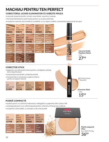 avon - Catalog Avon online – oferte valabile din 01.01. - page: 52