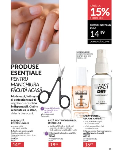 avon - Catalog Avon online – oferte valabile din 01.01. - page: 65