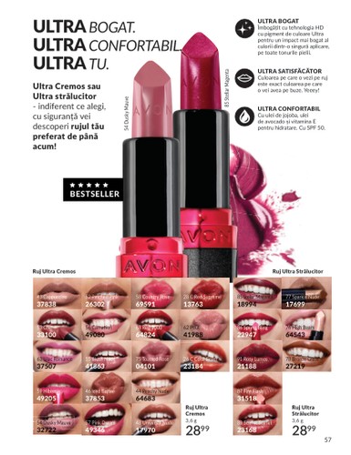 avon - Catalog Avon online – oferte valabile din 01.01. - page: 57