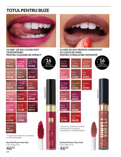 avon - Catalog Avon online – oferte valabile din 01.01. - page: 58