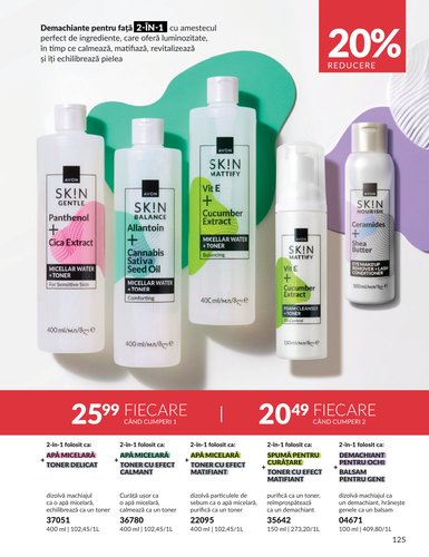 avon - Catalog Avon online – oferte valabile din 01.02.2026 - page: 125