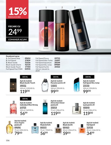 avon - Catalog Avon online – oferte valabile din 01.03.2026 - page: 108