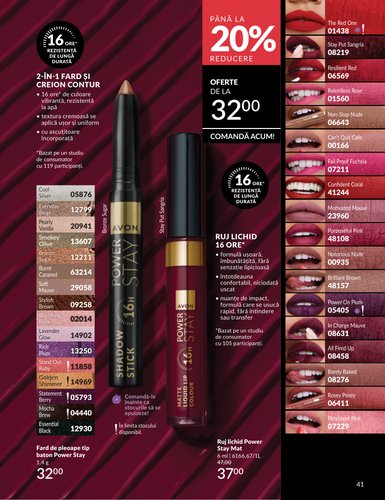 avon - Catalog Avon online – oferte valabile din 01.04.2026 - page: 43