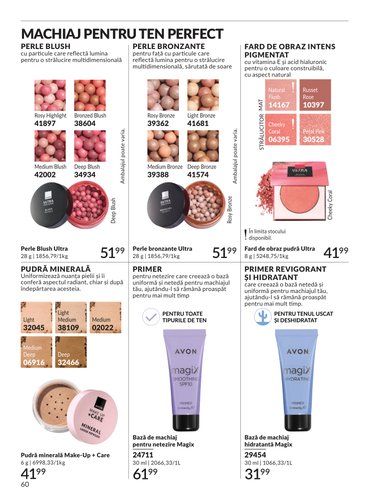 avon - Catalog Avon online – oferte valabile din 01.04.2026 - page: 62