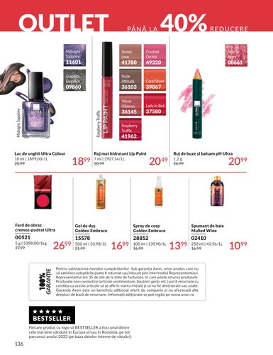 avon - Catalog Avon online – oferte valabile din 01.04.2026 - page: 138