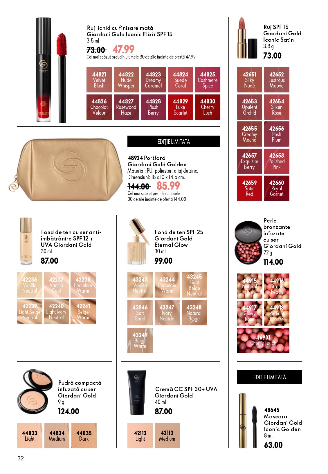 oriflame - Brosura Oriflame valabilă de la miercuri 08.07.2026 până la marți 28.07.2026 - page: 32