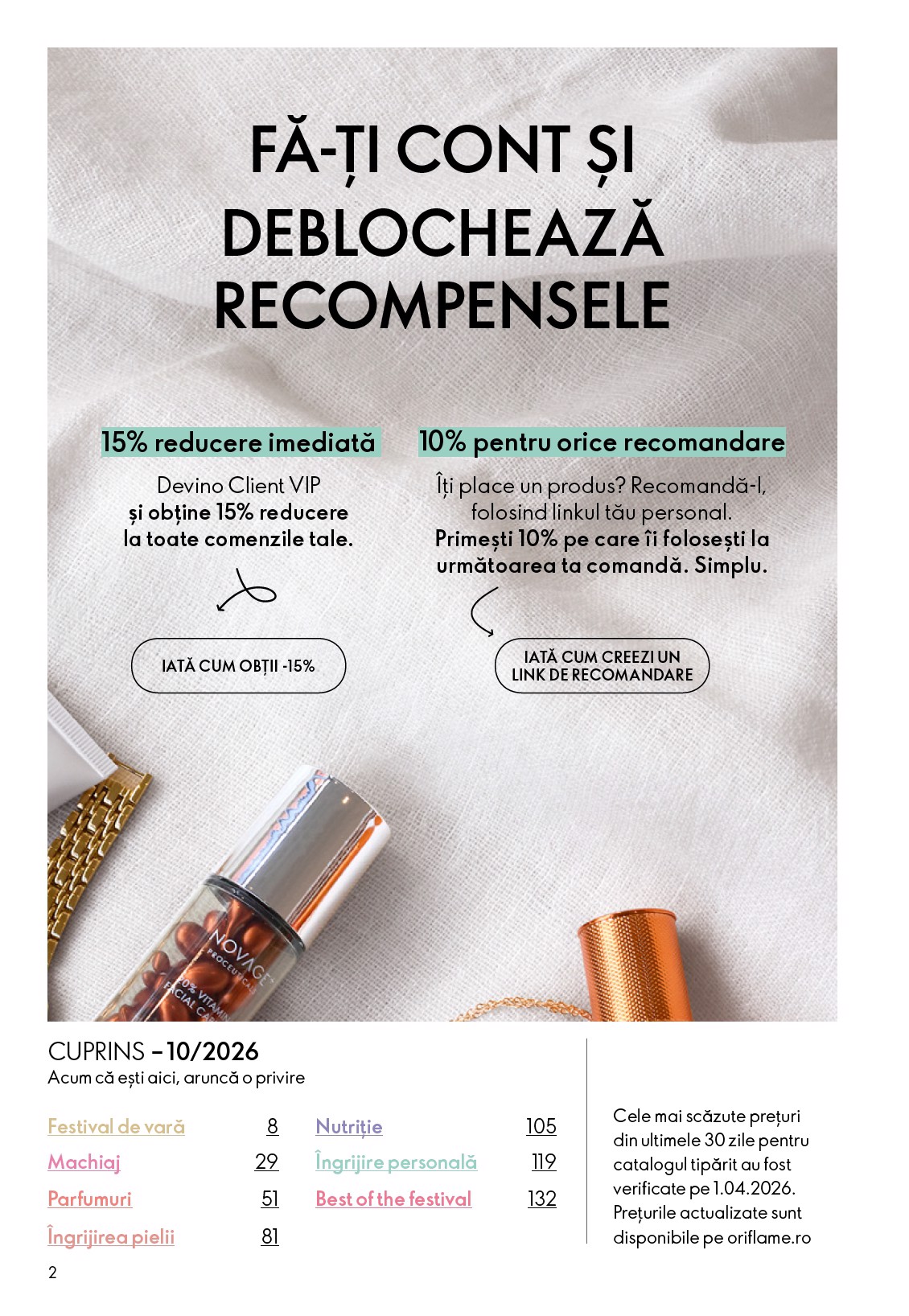 oriflame - Brosura Oriflame valabilă de la miercuri 08.07.2026 până la marți 28.07.2026 - page: 2