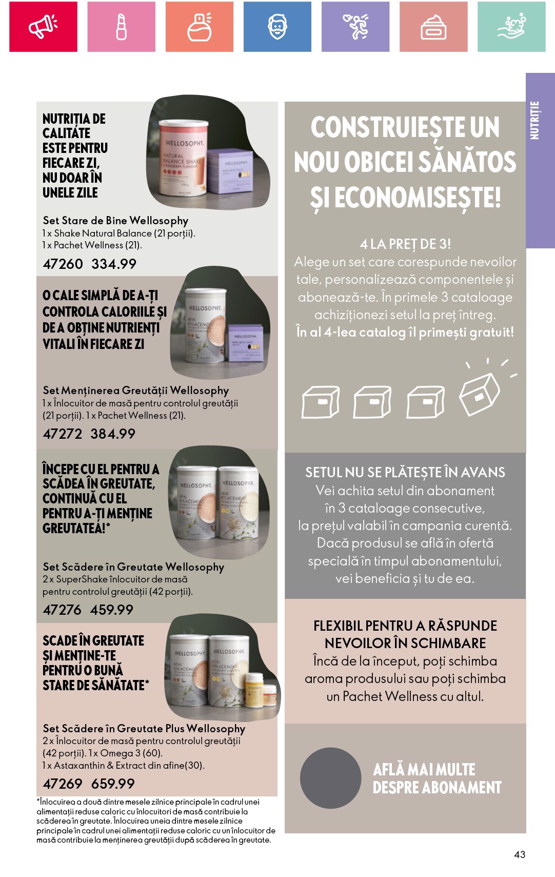 oriflame - Catalog Oriflame valabil din 29.12. - 18.01. - page: 43 oriflame - Catalog Oriflame valabil din 29.12. - 18.01. - page: 43