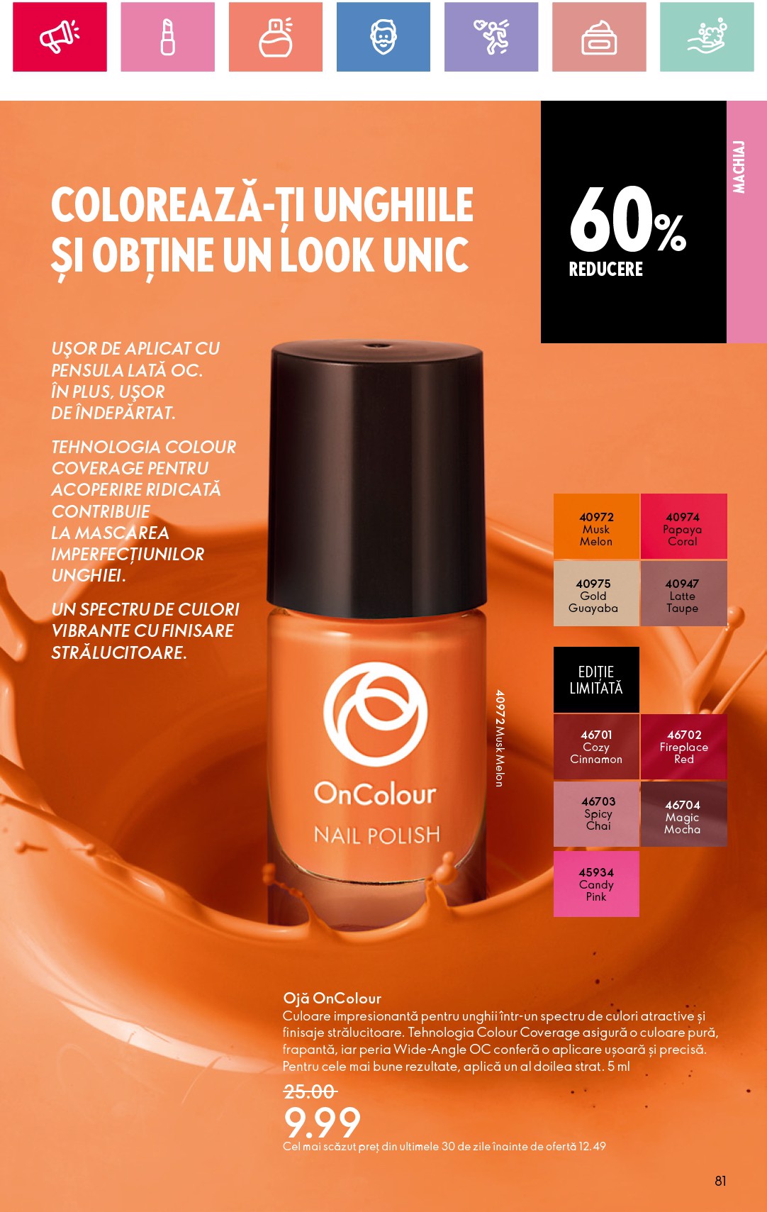 oriflame - Catalog Oriflame valabil din 29.12. - 18.01. - page: 81 oriflame - Catalog Oriflame valabil din 29.12. - 18.01. - page: 81