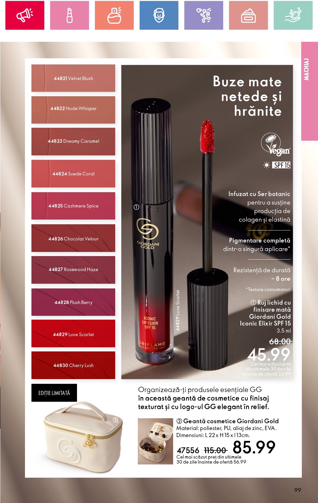 oriflame - Catalog Oriflame valabil din 29.12. - 18.01. - page: 99 oriflame - Catalog Oriflame valabil din 29.12. - 18.01. - page: 99