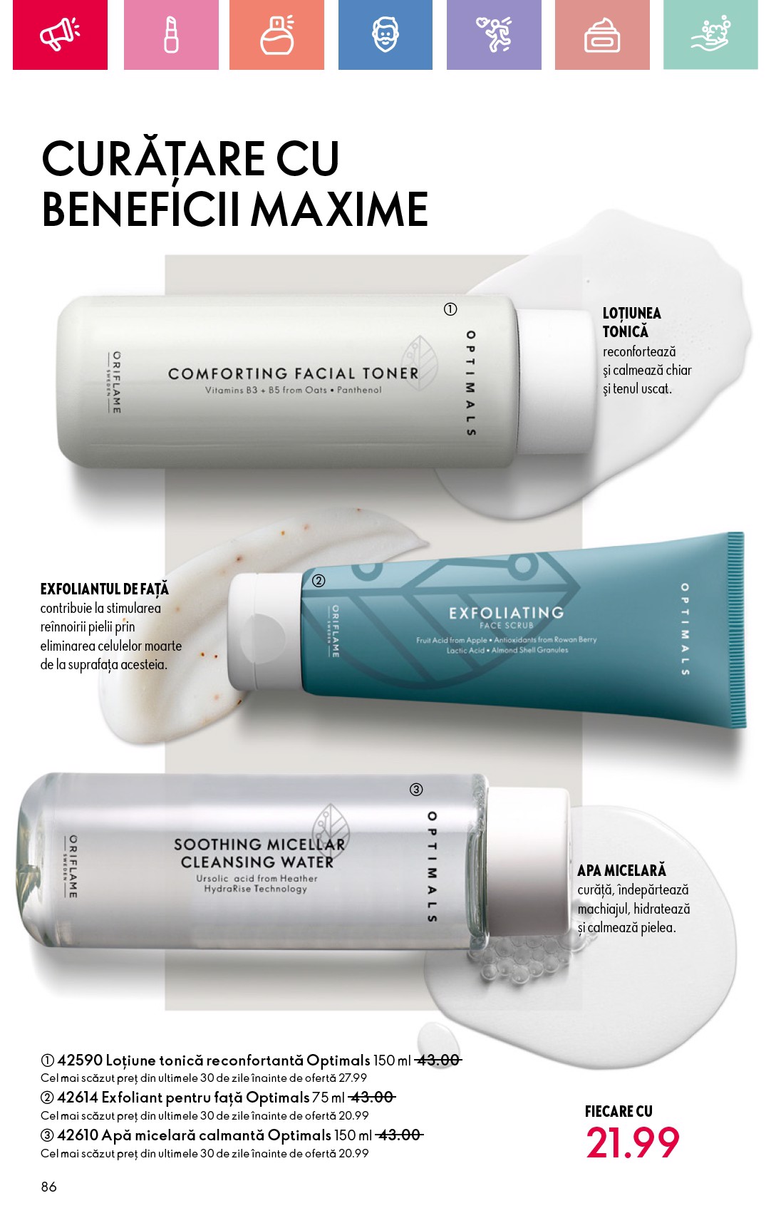 oriflame - Catalog Oriflame valabil din 19.01. - 08.02. - page: 86 oriflame - Catalog Oriflame valabil din 19.01. - 08.02. - page: 86