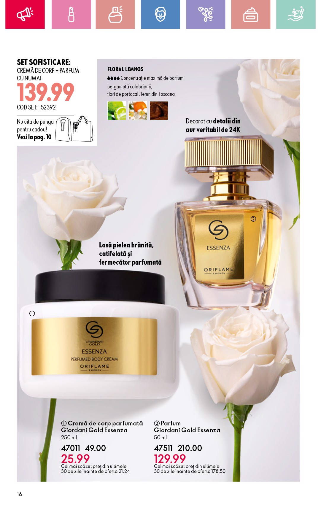 oriflame - Catalog Oriflame valabil din 09.02. - 01.03. - page: 16 oriflame - Catalog Oriflame valabil din 09.02. - 01.03. - page: 16