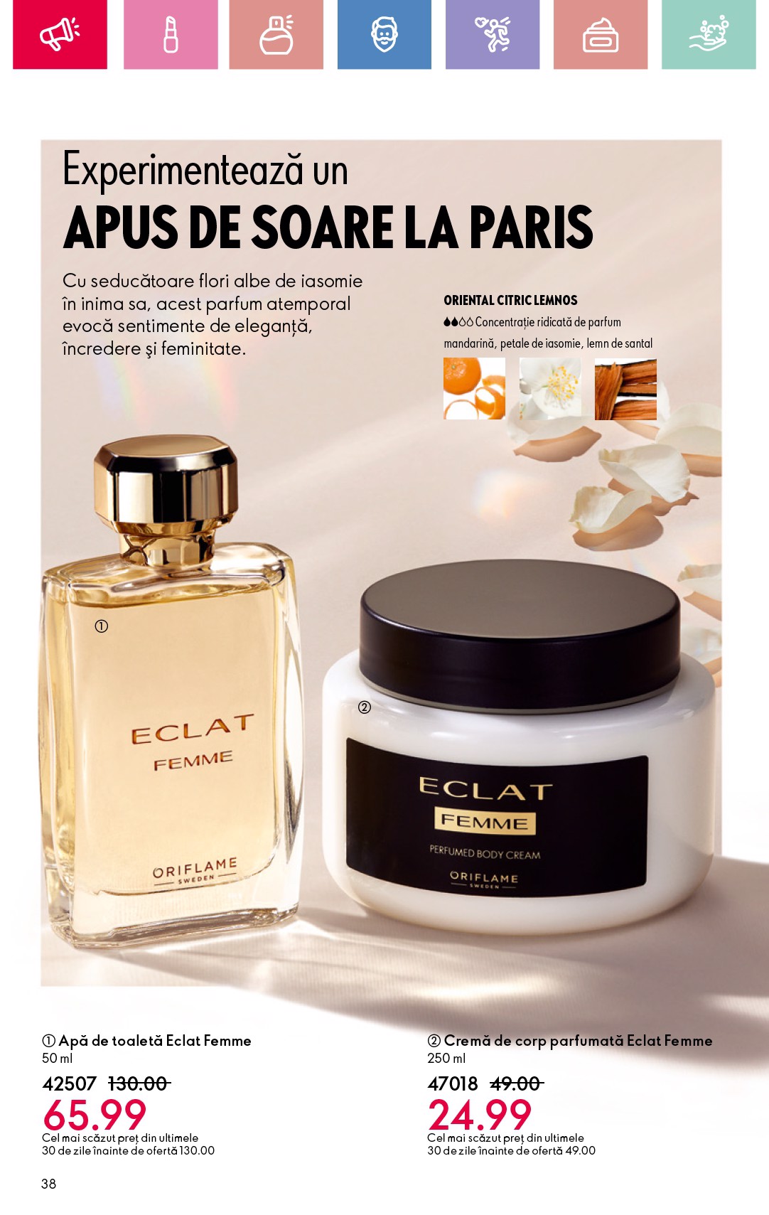 oriflame - Catalog Oriflame valabil din 23.03. - 12.04. - page: 38 oriflame - Catalog Oriflame valabil din 23.03. - 12.04. - page: 38