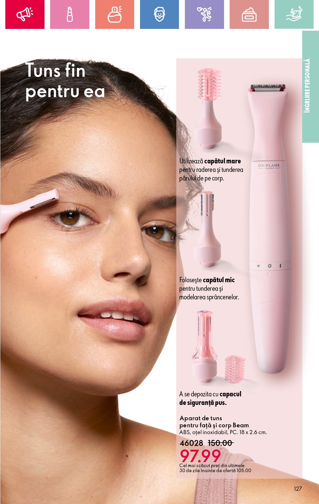 oriflame - Catalog Oriflame valabil din 13.04. - 03.05. - page: 127 oriflame - Catalog Oriflame valabil din 13.04. - 03.05. - page: 127