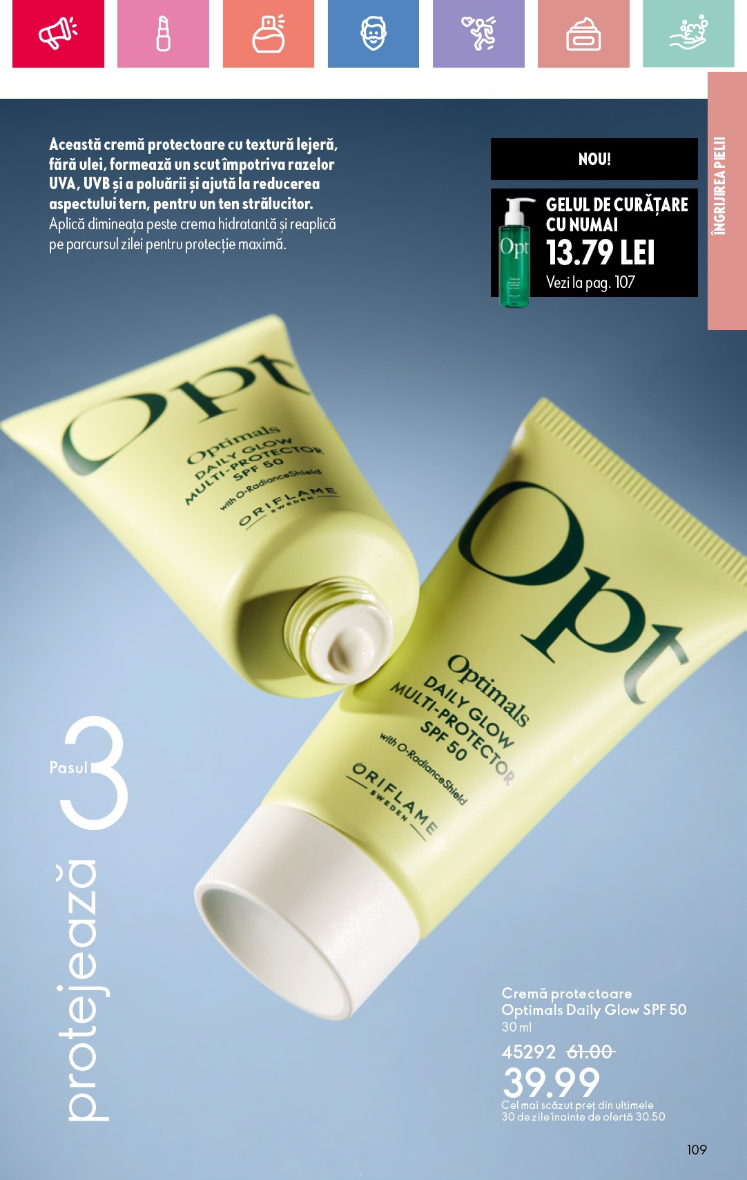 oriflame - Catalog Oriflame valabil din 13.04. - 03.05. - page: 109 oriflame - Catalog Oriflame valabil din 13.04. - 03.05. - page: 109