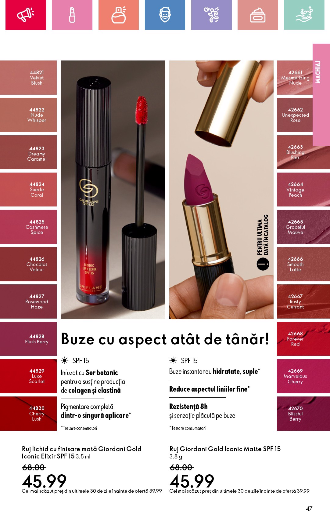 oriflame - Catalog Oriflame valabil din 25.05. - 14.06. - page: 47 oriflame - Catalog Oriflame valabil din 25.05. - 14.06. - page: 47