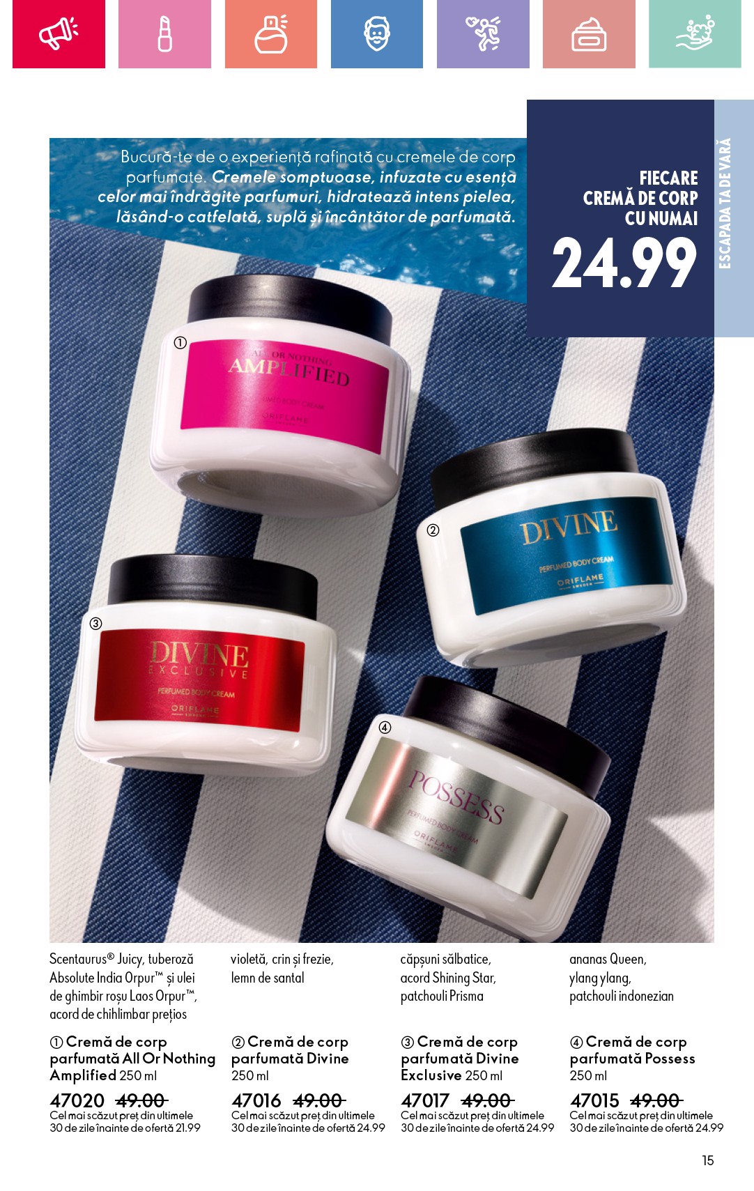 oriflame - Catalog Oriflame valabil din 15.06. până pe 05.07. - page: 15