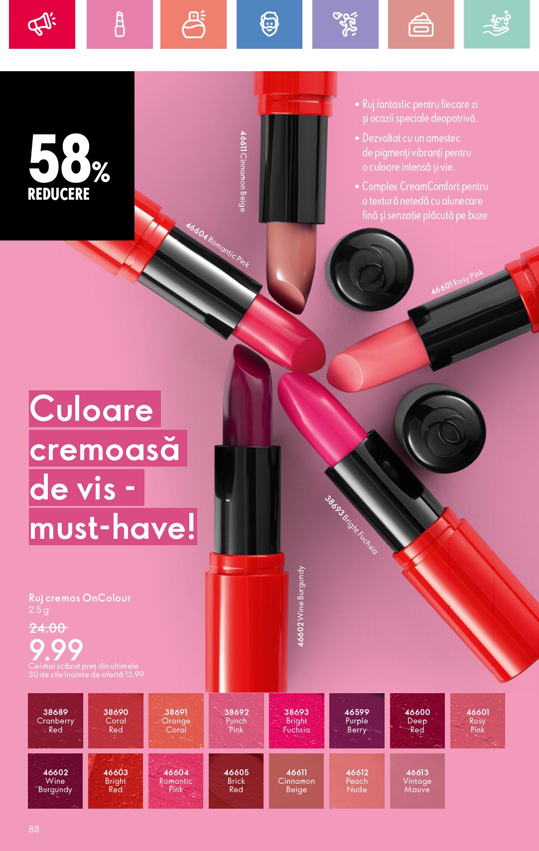 oriflame - Catalog Oriflame valabil din 15.06. până pe 05.07. - page: 88