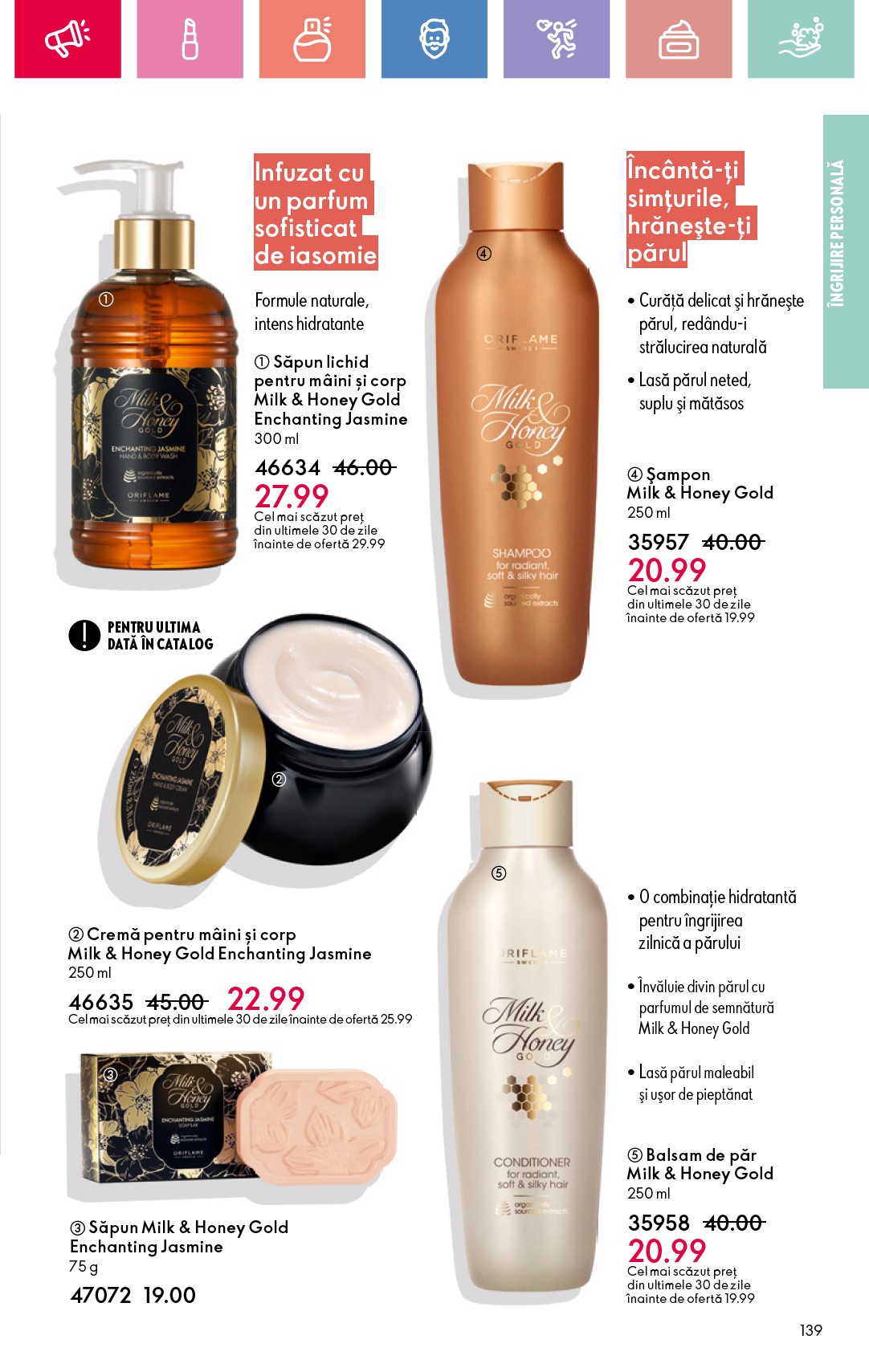 oriflame - Catalog Oriflame valabil din 15.06. până pe 05.07. - page: 139