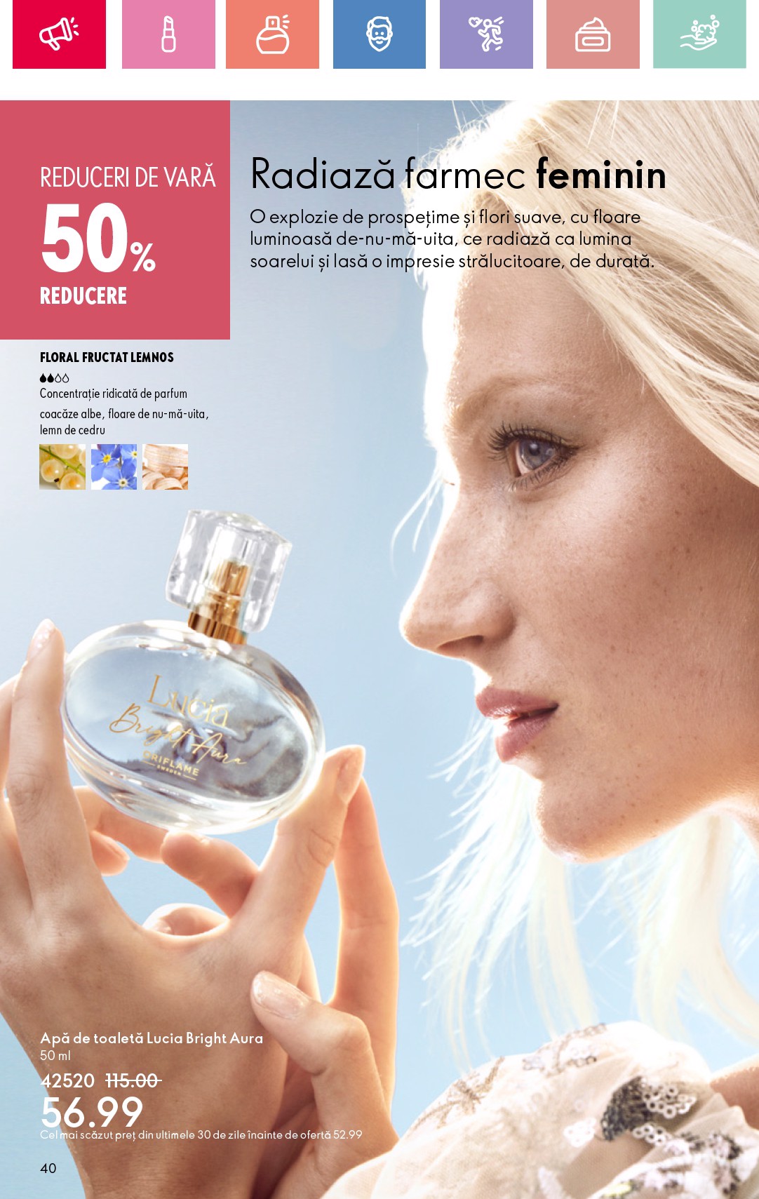 oriflame - Catalog Oriflame valabil din 15.06. până pe 05.07. - page: 40