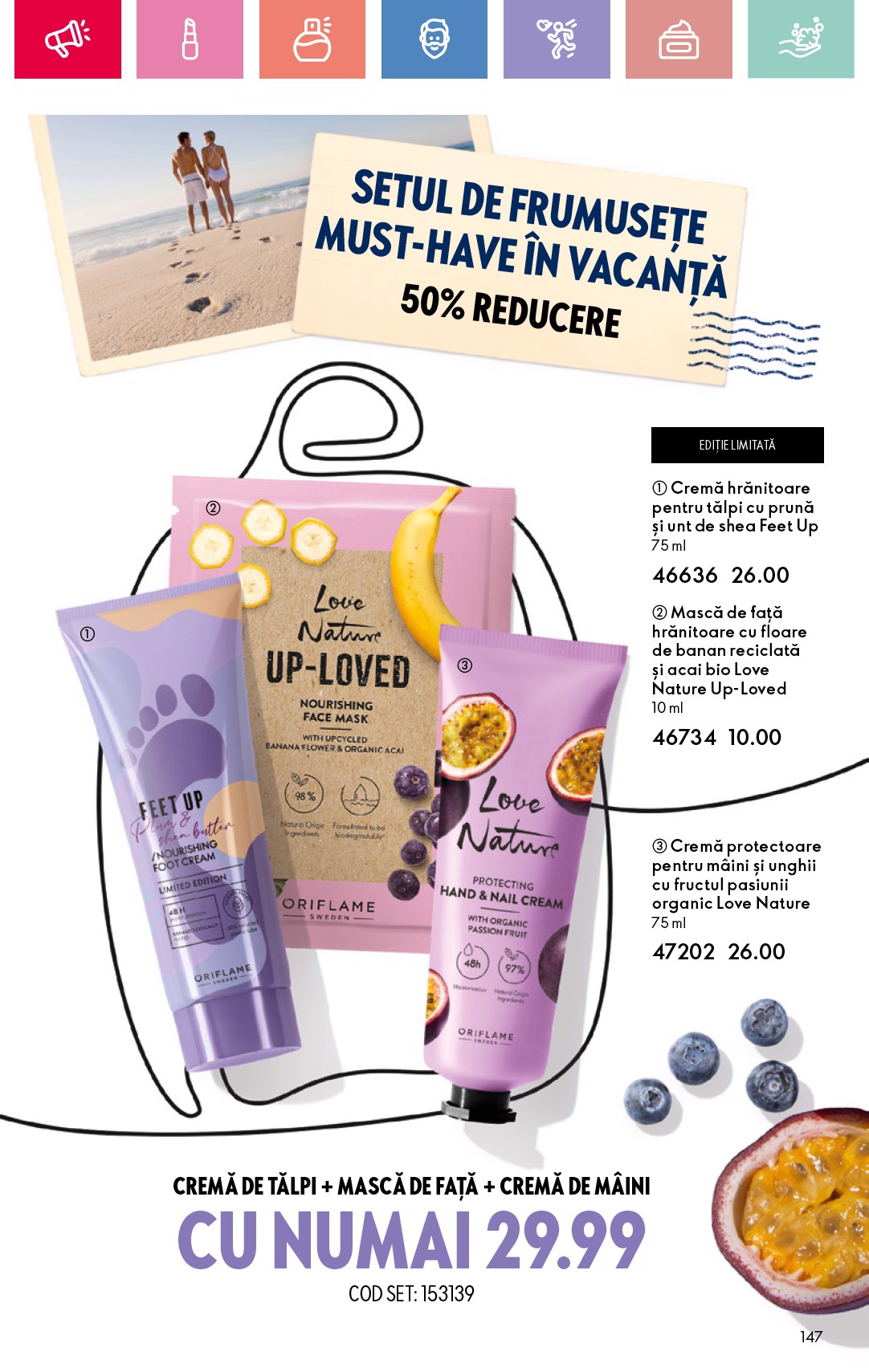 oriflame - Catalog Oriflame valabil din 15.06. până pe 05.07. - page: 147